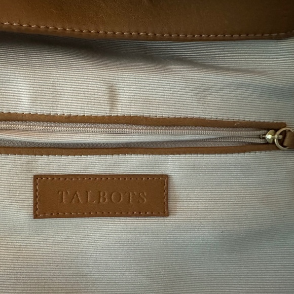 ****LOW PRICE****Talbots paper straw bag - orange and tan stripe! Super CUTE! - Picture 6 of 16